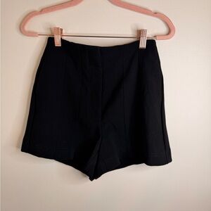 Dynamite High Waist Black Shorts